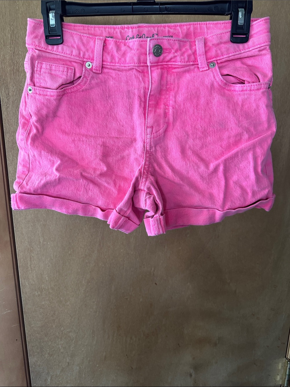 Cat & Jack Bright Pink Denim Kids' Shorts